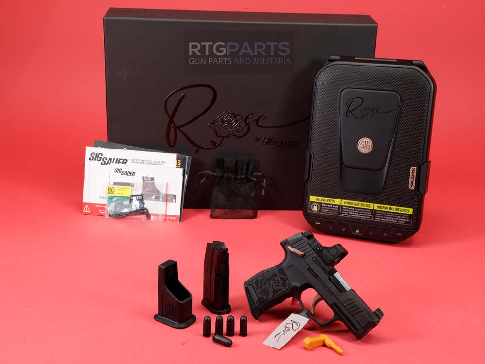 Sig P365 Rose 380ACP Romeo-RS Red Dot Manual Safety 2x10rd w/ Vault InStock-img-5