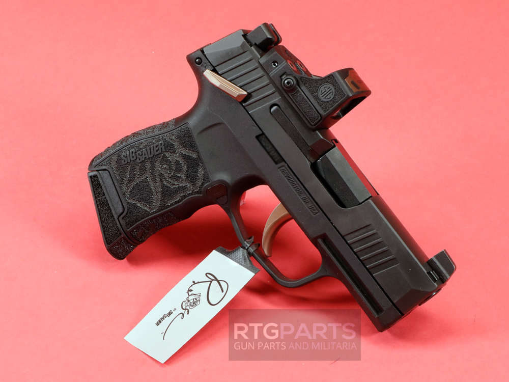 Sig P365 Rose 380ACP Romeo-RS Red Dot Manual Safety 2x10rd w/ Vault InStock-img-1