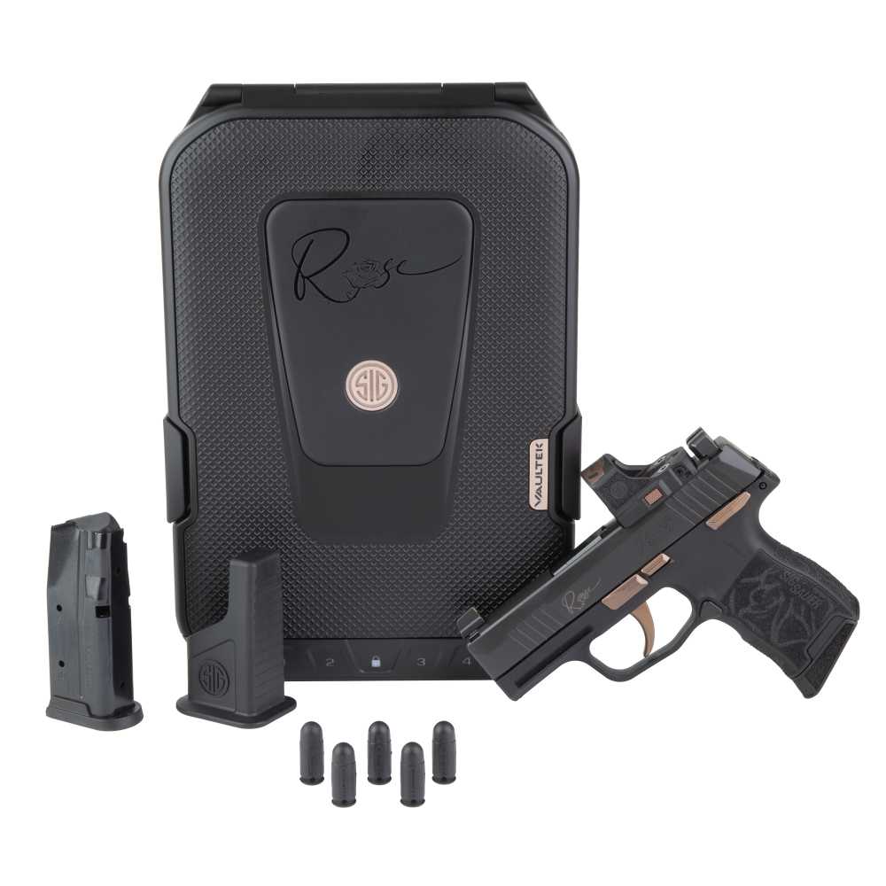 Sig P365 Rose 380ACP Romeo-RS Red Dot Manual Safety 2x10rd w/ Vault InStock-img-10