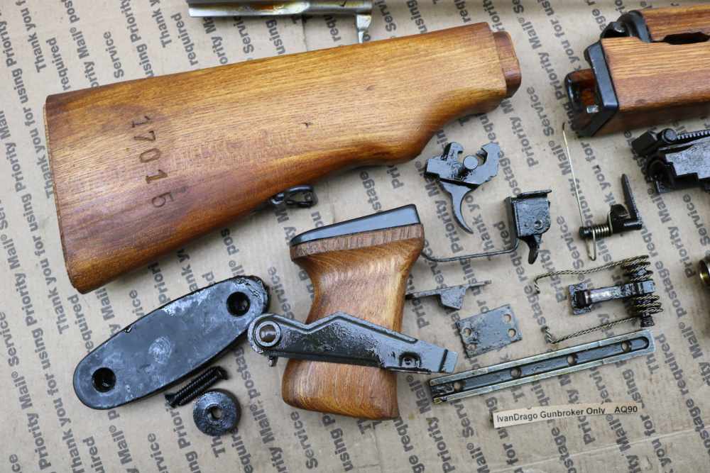 Yugo M76 Parts Kit AK PSL SVD AK47 Yugoslavian Sniper 8mm HANDPICK WOOD-img-1