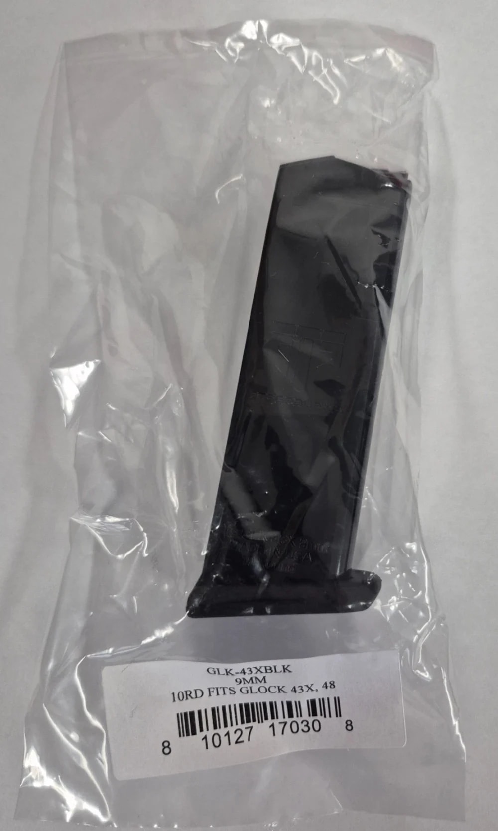 ETS Elite Tactical Systems Glock 43X 48 9mm 10RD Magazine Black Gen 2 OEM-img-4