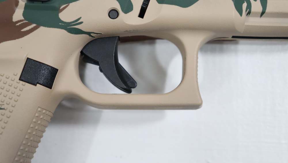 GLOCK 45 GEN 5 MOS SEMI AUTO 9MM FACTORY RHODESIAN CAMO W/ CASE AND EXTRAS-img-6