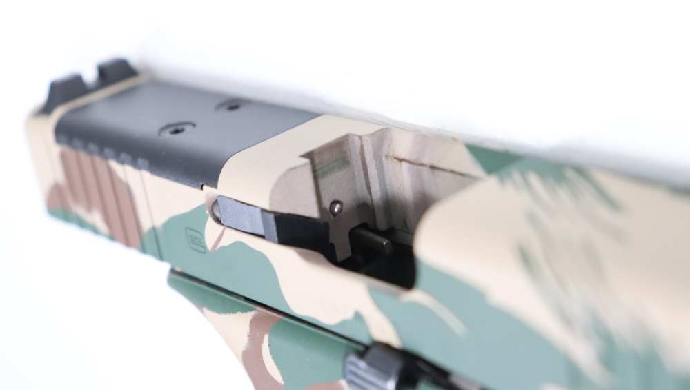 GLOCK 45 GEN 5 MOS SEMI AUTO 9MM FACTORY RHODESIAN CAMO W/ CASE AND EXTRAS-img-28