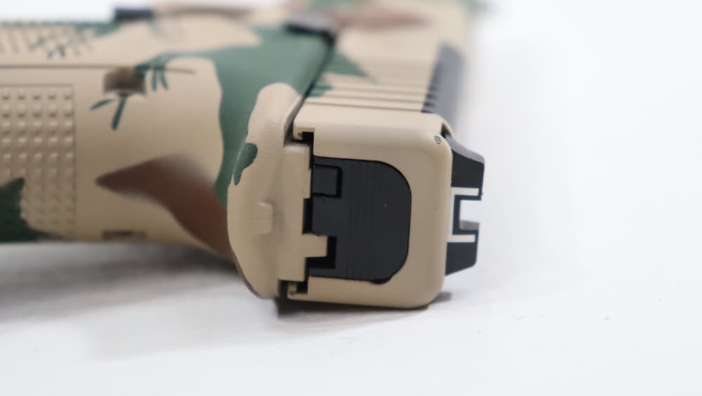 GLOCK 45 GEN 5 MOS SEMI AUTO 9MM FACTORY RHODESIAN CAMO W/ CASE AND EXTRAS-img-23