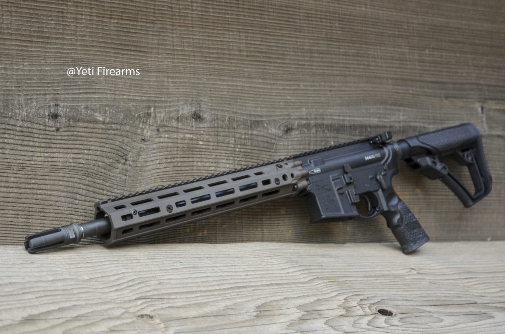 Daniel Defense DD4 M4A1 RIII FDE W/ Pinned Surefire 4 Prong 4 Mags 14.5-img-1