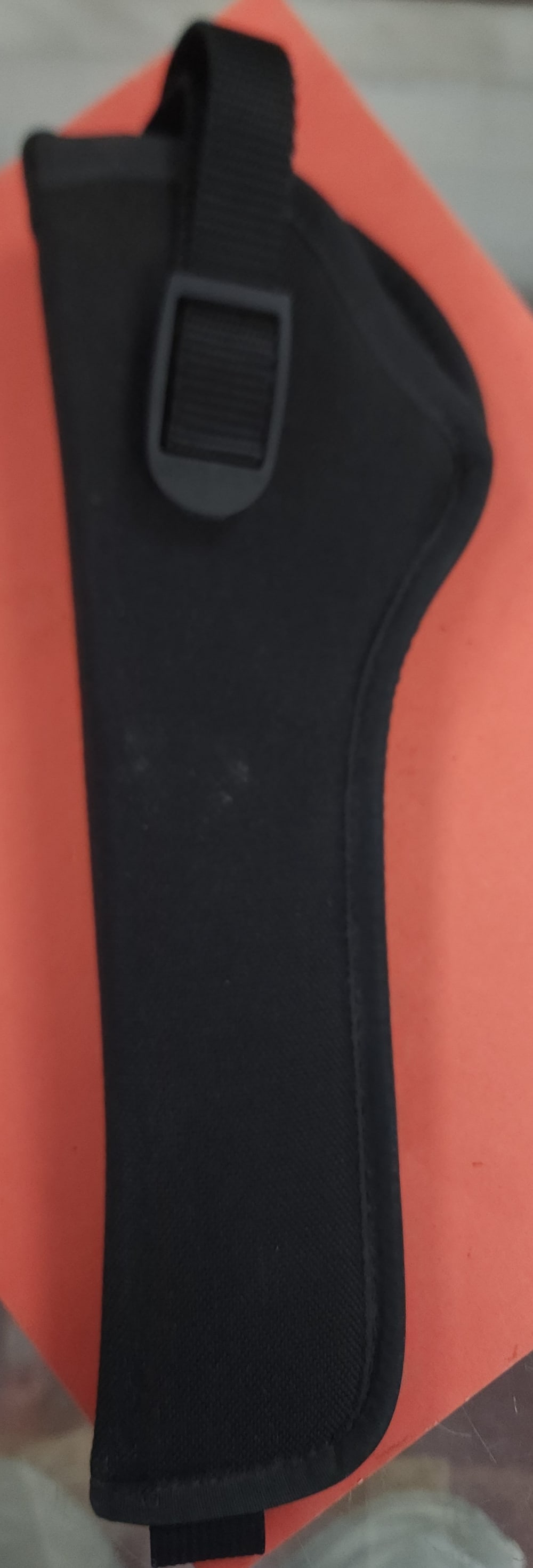 UNCLE MIKE'S HIP HOLSTER L/H SIZE 4 BLACK FITS 8.5" REVOLVER-img-0
