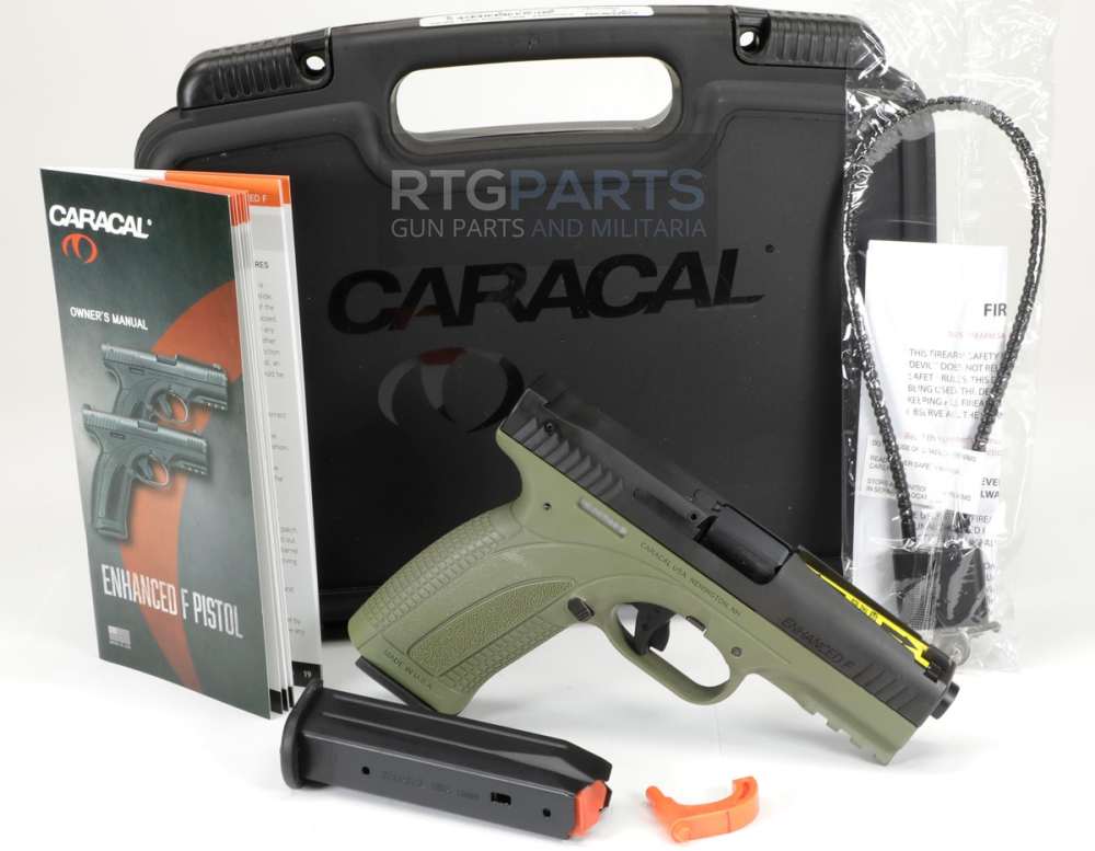 Carcal Enhanced F 9mm, Quick Sights Night Sight, 2x18rd ODG U80021124-img-0