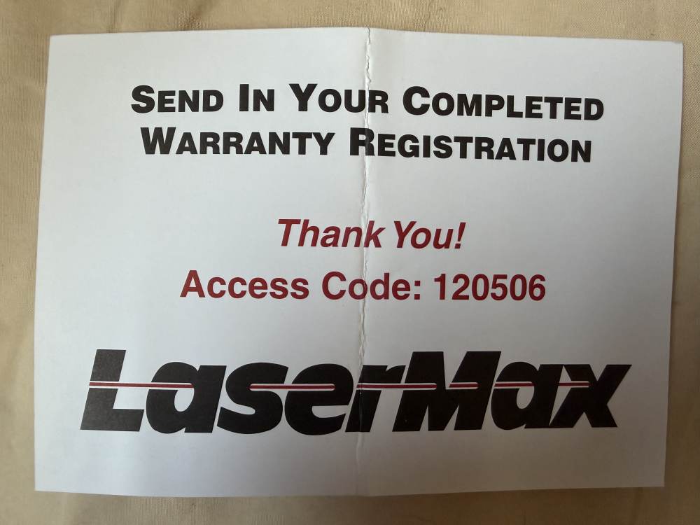 Like New Laser Max for Glock 17 22 -img-1