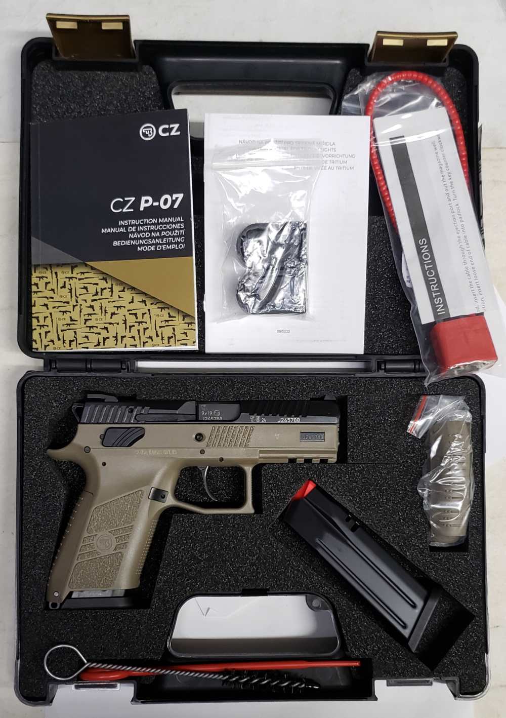 CZ-USA P07 9mm FDE 15rd limited run 99030-img-10
