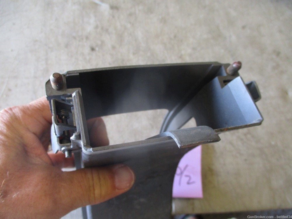 NOS 12" Curved Rigid Stainless Link Chute for 25mm, Feed Chute-img-2