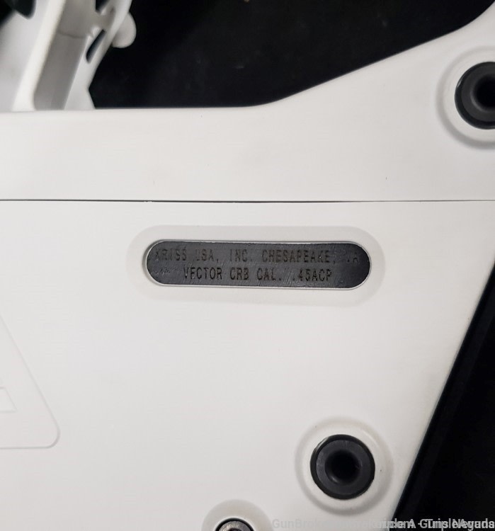 Kriss Vector CRB Gen 2 45acp Alpine white CA LEGAL KV45-CAP22-img-15
