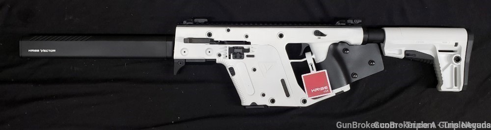 Kriss Vector CRB Gen 2 45acp Alpine white CA LEGAL KV45-CAP22-img-0