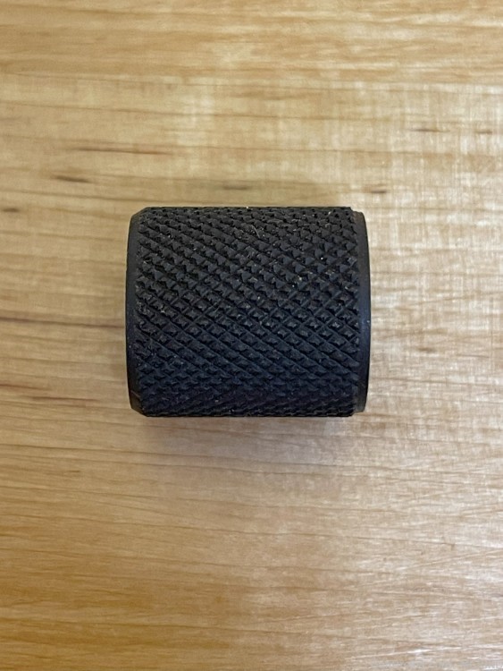 1/2-28 knurled barrel thread protector - Steel for HK Navy or UZI-img-1