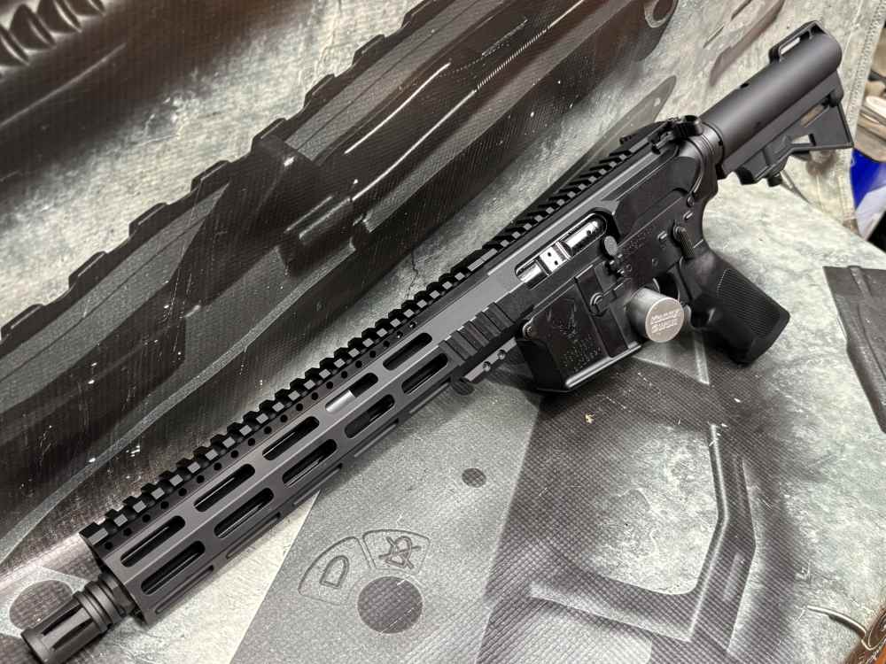 Stag-15 Left hand pistol 300 blackout Mlok 10.5" 5.5# trigger CAR brace-img-5