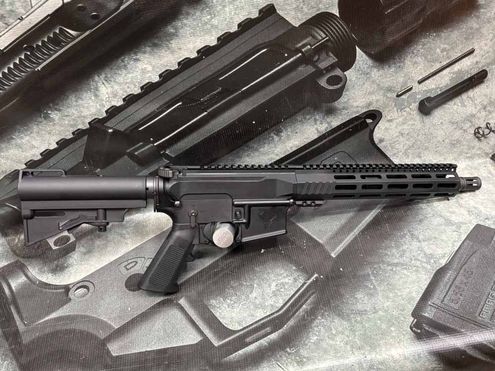 Stag-15 Left hand pistol 300 blackout Mlok 10.5" 5.5# trigger CAR brace-img-1