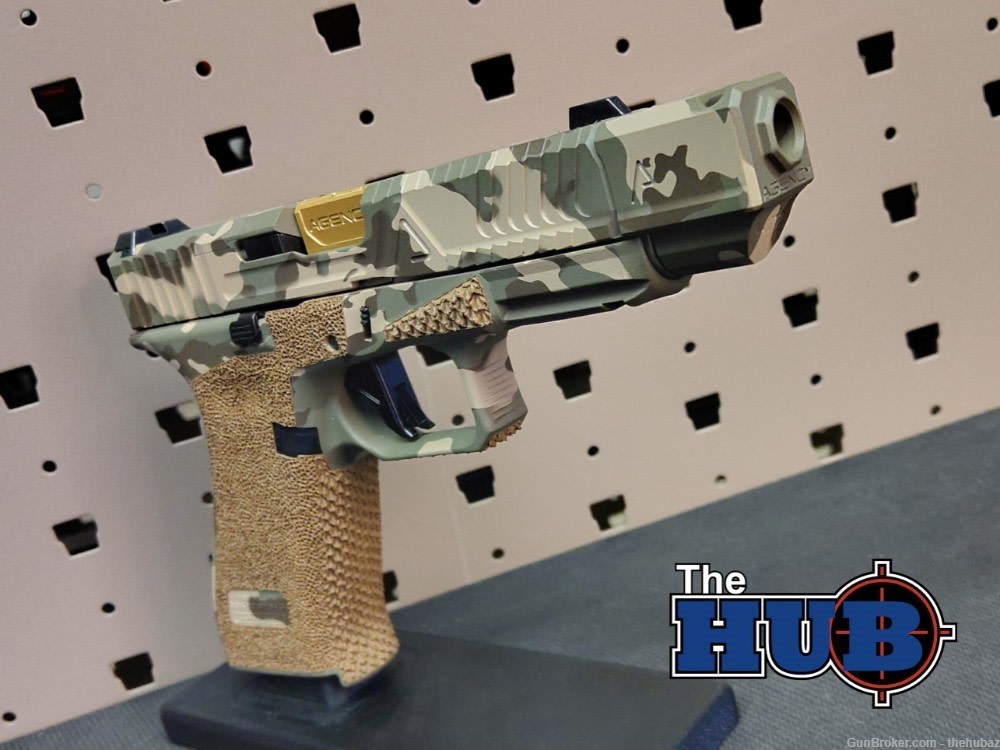 Agency Arms Custom Glock 19X Field Battle, 2-Tone MultiCam-img-0