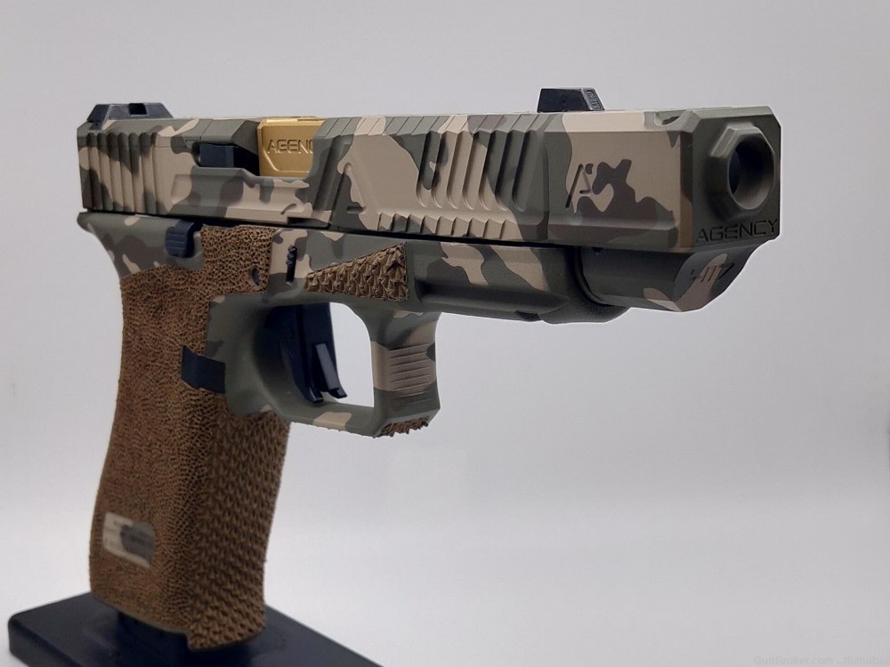 Agency Arms Custom Glock 19X Field Battle, 2-Tone MultiCam-img-1