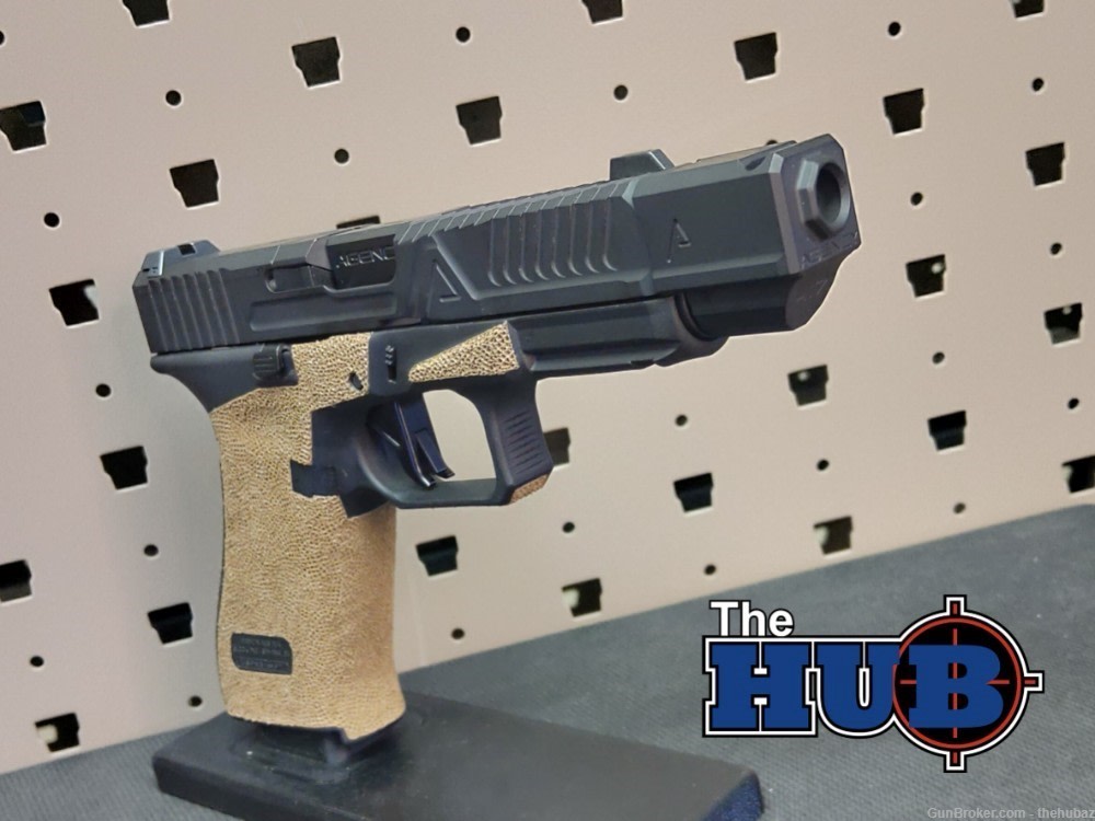 Agency Arms Custom Glock 19X Gavel, 2 Tone-img-0