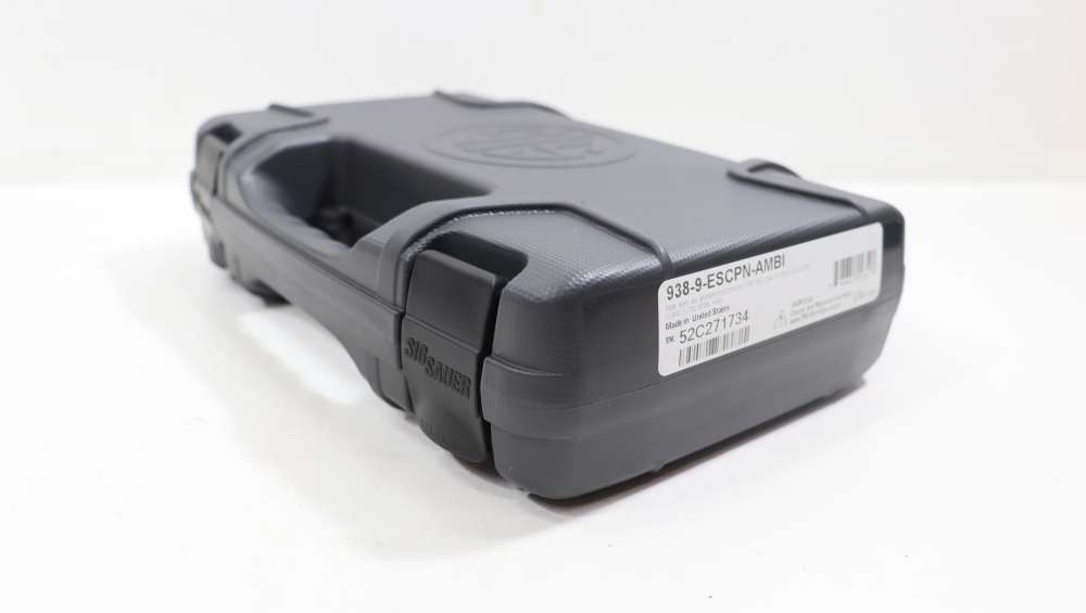 N.I.B.- SIG P938 EMPEROR SCORPION 9MM W/ FACTORY CASE AND 2 MAGS-img-37