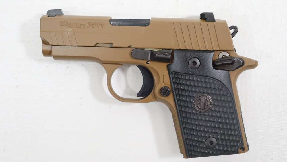 N.I.B.- SIG P938 EMPEROR SCORPION 9MM W/ FACTORY CASE AND 2 MAGS-img-12