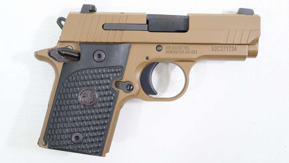 N.I.B.- SIG P938 EMPEROR SCORPION 9MM W/ FACTORY CASE AND 2 MAGS-img-2