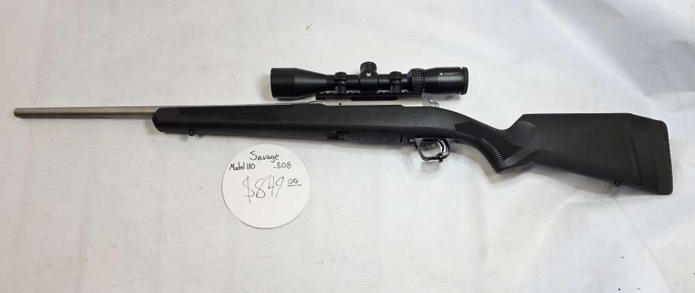 Savage Model 110 with scope-img-1