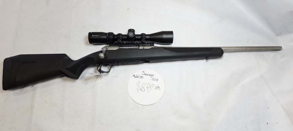 Savage Model 110 with scope-img-0