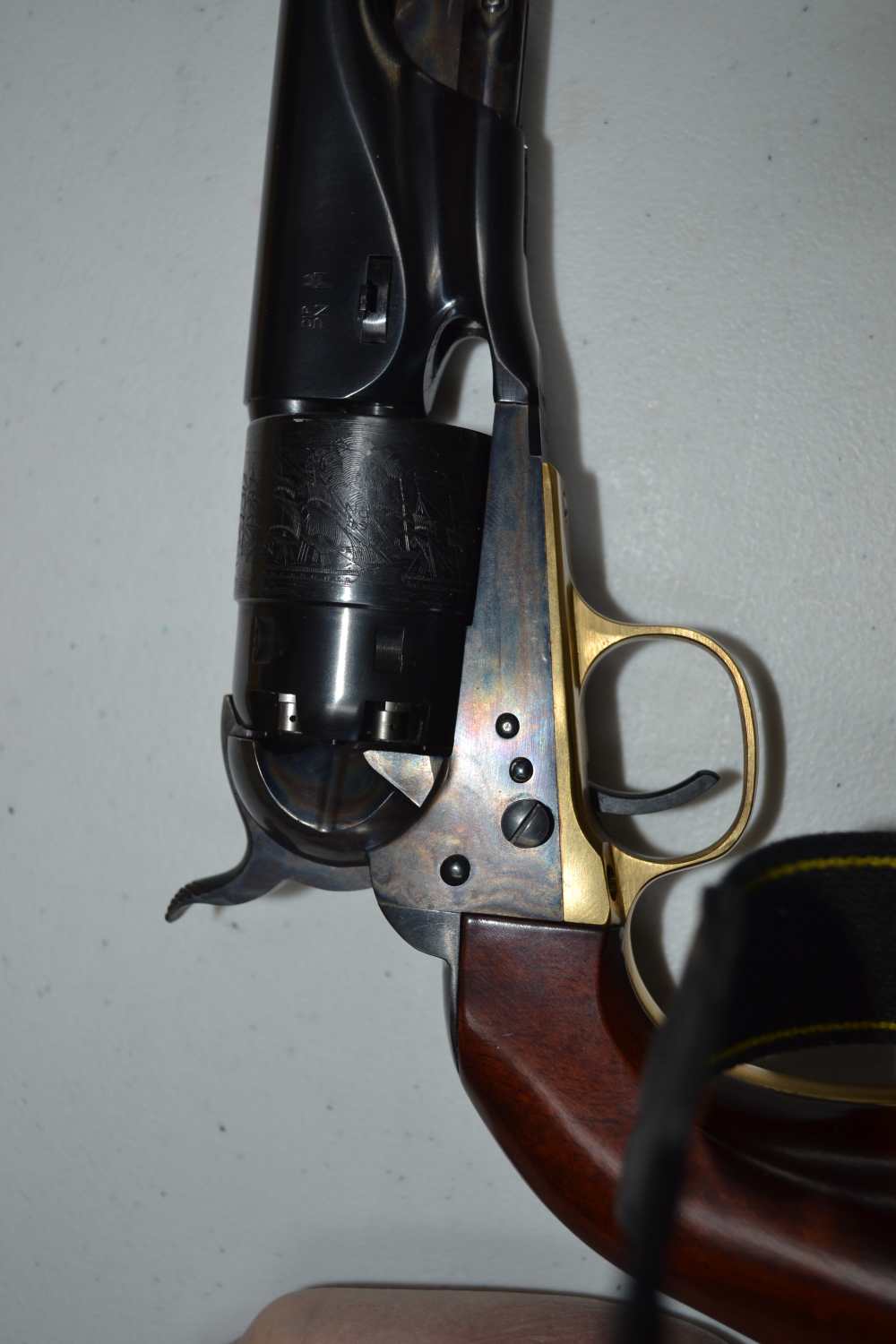 A.Uberti/Stoeger Model 0400 1860 Army .44 caliber C&B revolver 8"barrel-img-3