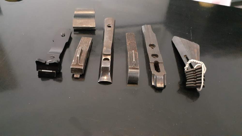 Vintage Front & Rear Sight Parts Lot Winchester Remington Savage Stevens -img-0