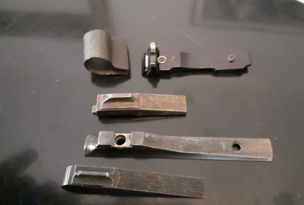 Vintage Front & Rear Sight Parts Lot Winchester Remington Savage Stevens -img-5