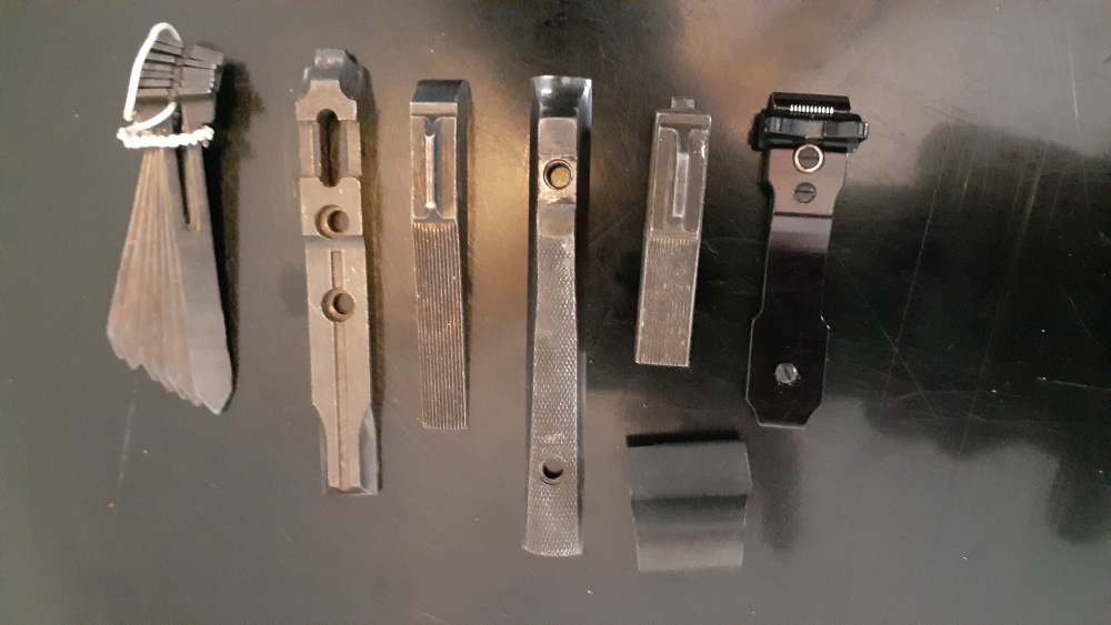 Vintage Front & Rear Sight Parts Lot Winchester Remington Savage Stevens -img-2