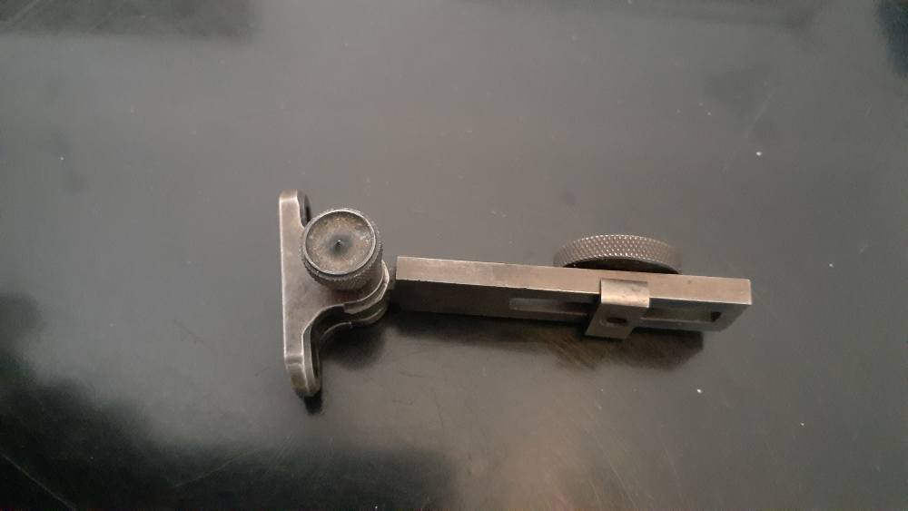 Vintage Graduated Mid Range Rifle Tang Peep Sight Marlin Ballard 1892  97-img-6