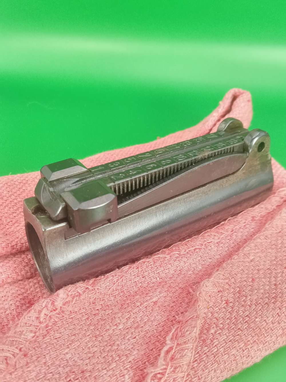 WWII German K98k Sight Set WaA18 Rear Assembly & FN Belgium WaA140 Front-img-7