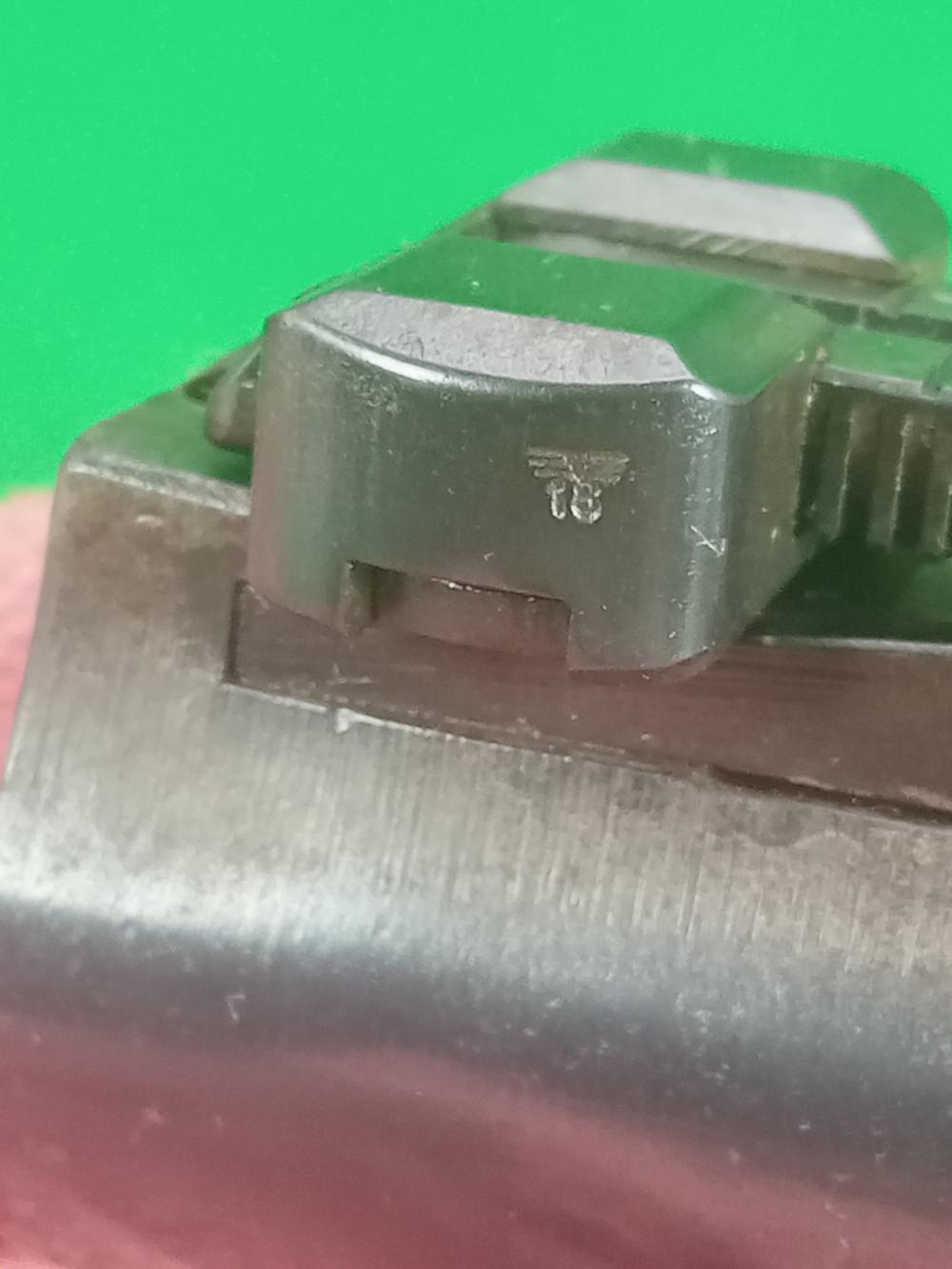 WWII German K98k Sight Set WaA18 Rear Assembly & FN Belgium WaA140 Front-img-8
