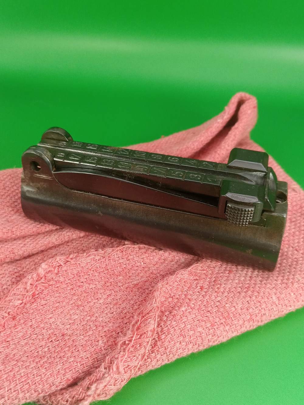 WWII German K98k Sight Set WaA18 Rear Assembly & FN Belgium WaA140 Front-img-3