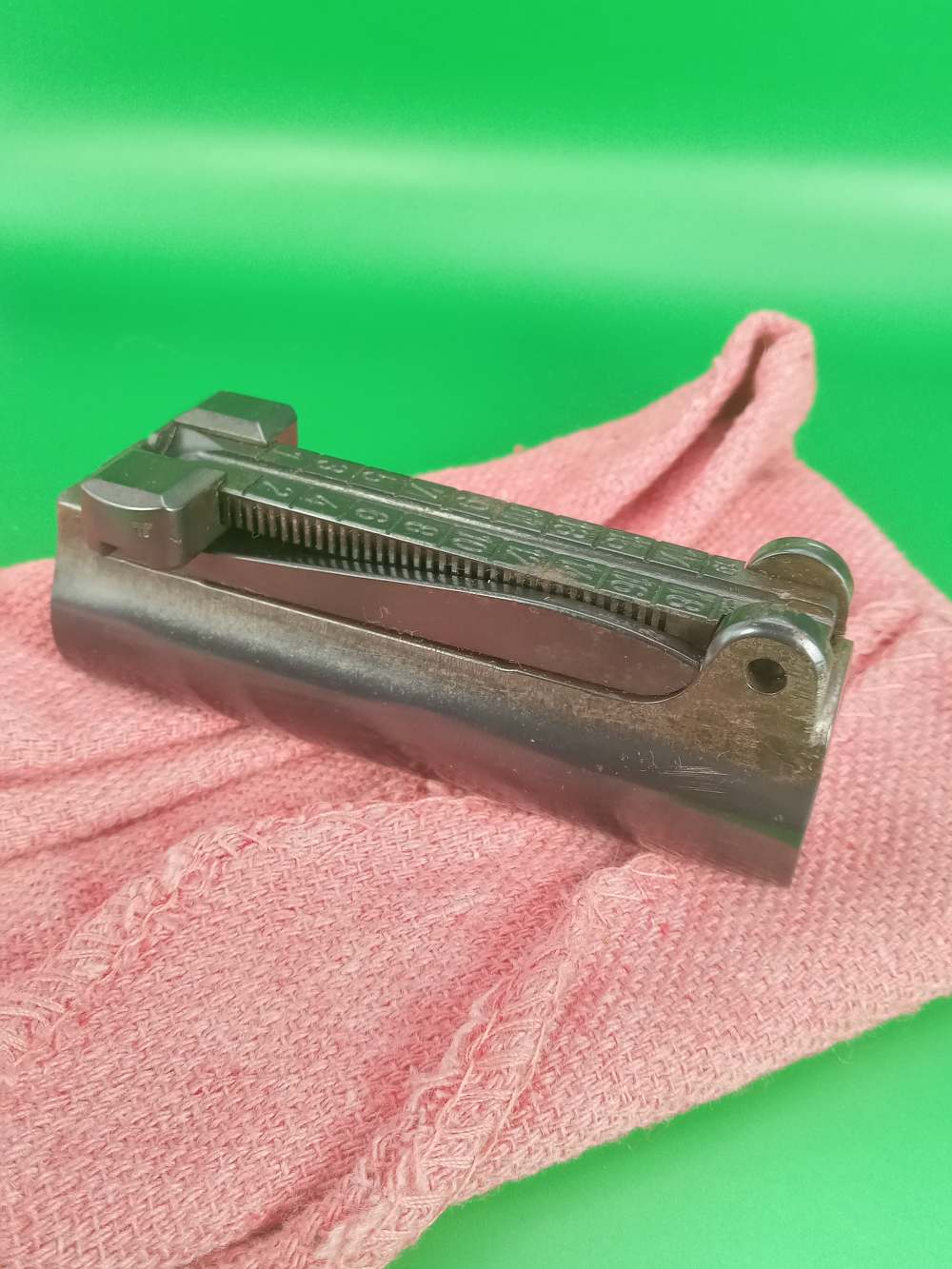 WWII German K98k Sight Set WaA18 Rear Assembly & FN Belgium WaA140 Front-img-6