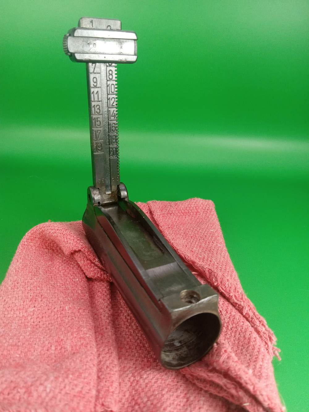 WWII German K98k Sight Set WaA18 Rear Assembly & FN Belgium WaA140 Front-img-9