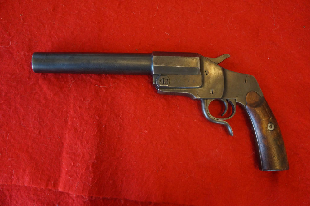 WWI German Flare Gun Hebel Model 1894 by Bertnhartd Paaz-img-0