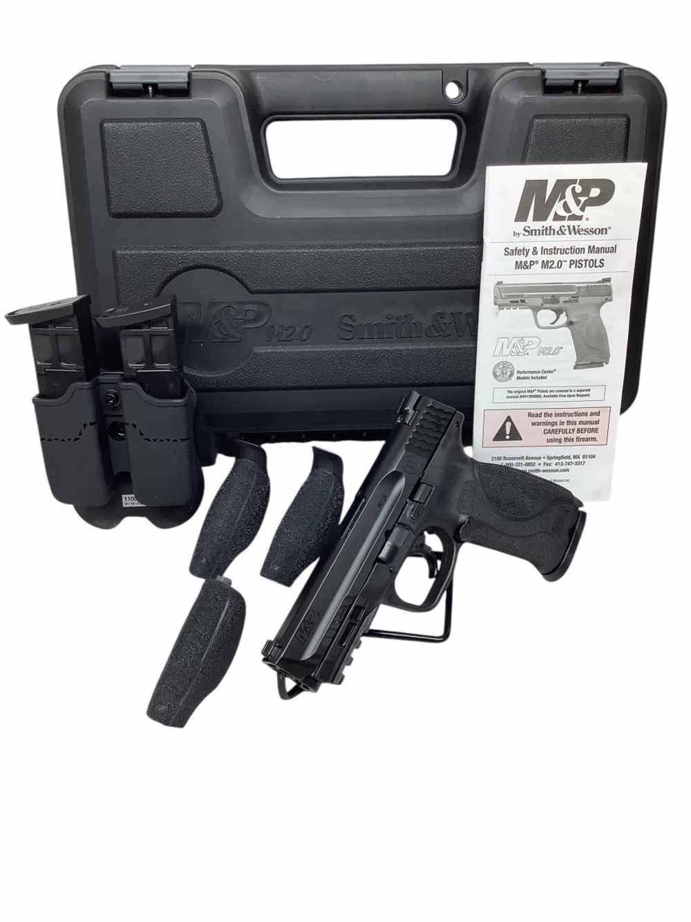 Smith & Wesson M&P9 M2.0 Semi-Auto 9mm Pistol Carry/Range Kit GOOD!-img-0