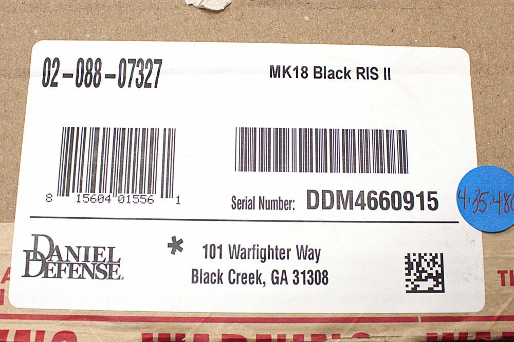  Daniel Defense MK18 RIS II 5.56mm; NEW SBR *-img-7