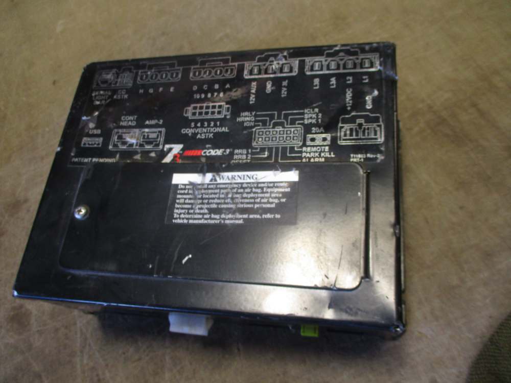 Code 3 Z3 10R 03 6427, Used, From Police Car-img-1