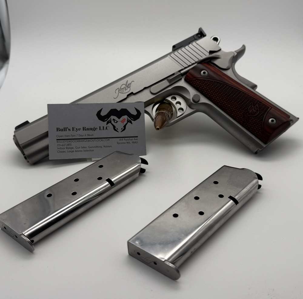 Kimber Stainless Target LS .45 ACP – Adjustable Sights – Fair-img-1