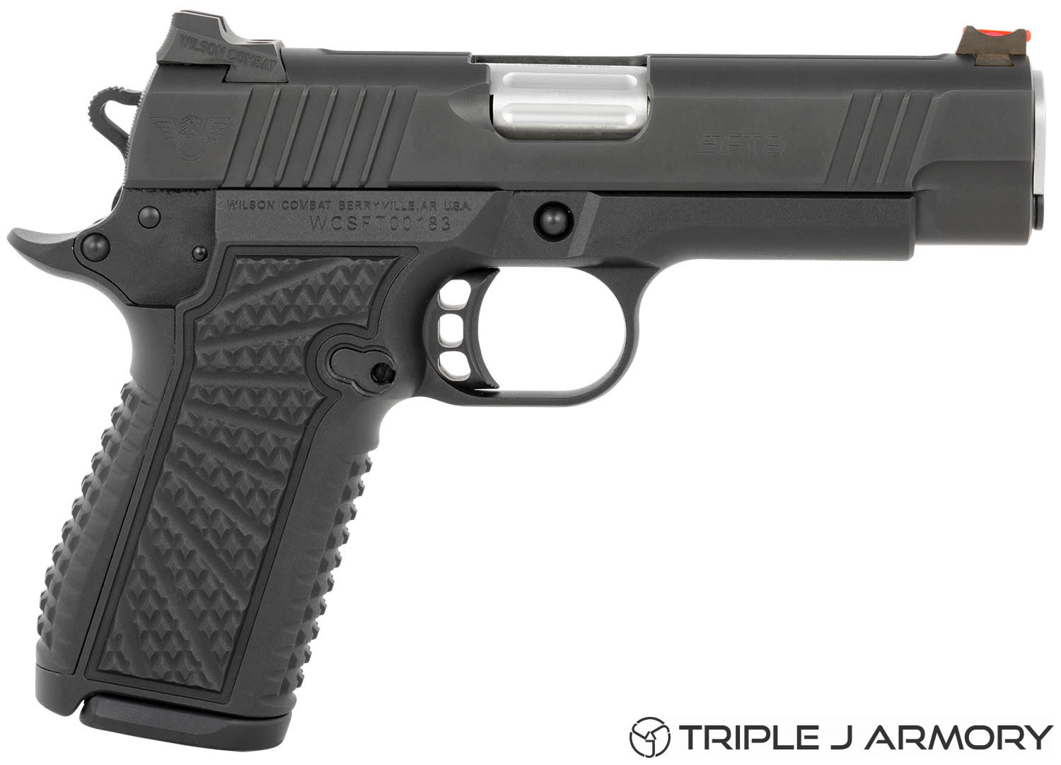 Wilson Combat SFT9 9mm Luger Pistol Black Armor Tuff-img-1