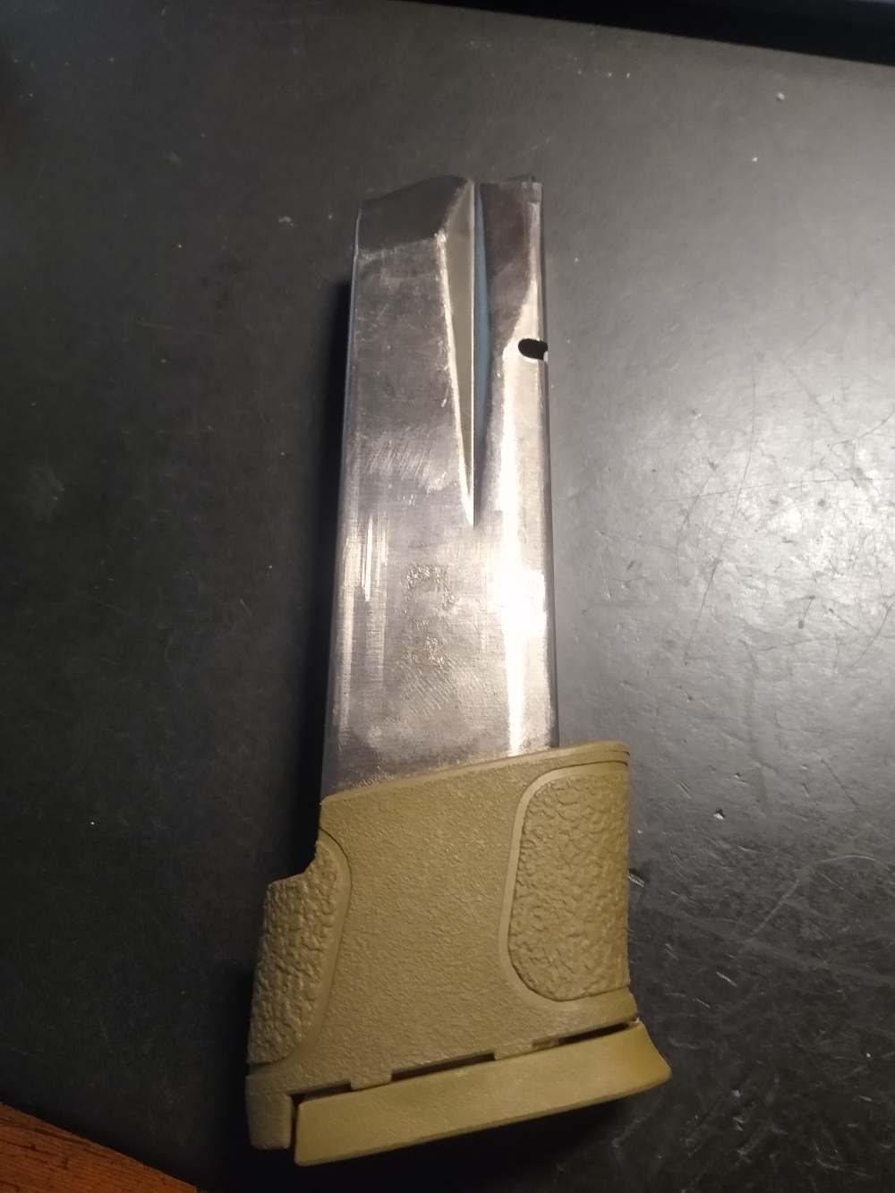 Smith & wesson m&p45 extended handgun magazine brown base .45 acp 14-rd 1-img-0
