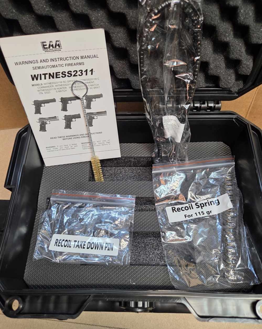 Girsan EAA Witness2311 Match X, Two Tone Tungsten/Black 9mm-img-4