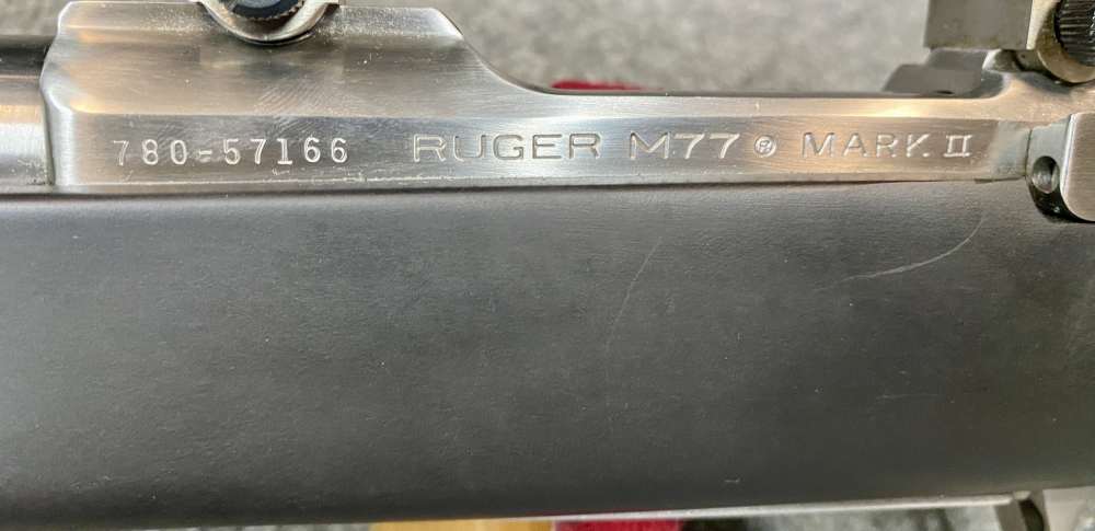 Ruger M-77 MKII All Weather Rare 7.62X39 rifle 1991 Rare with box -img-23