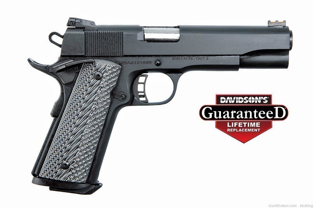 Armscor M1911A1 Rock Ultra FS Cal 10MM Fiber Optic Front Sight-img-7