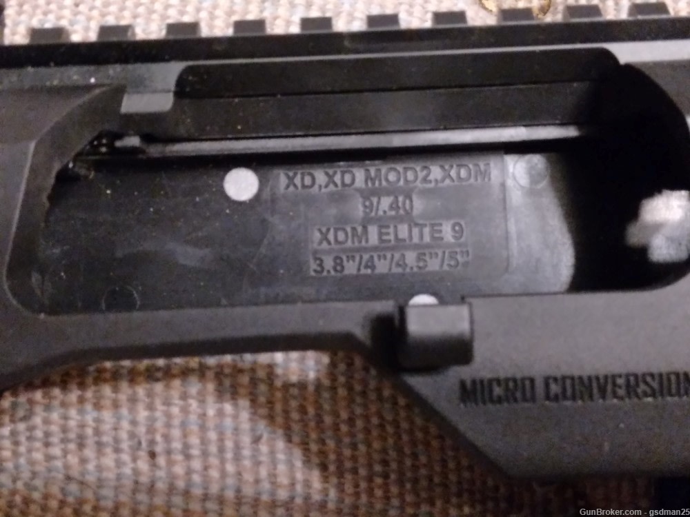 SPRINGFIELD ARMORY XD, XD-MOD2, XDM & XDM-ELITE | MICRO CONVERSION KIT (9mm-img-2