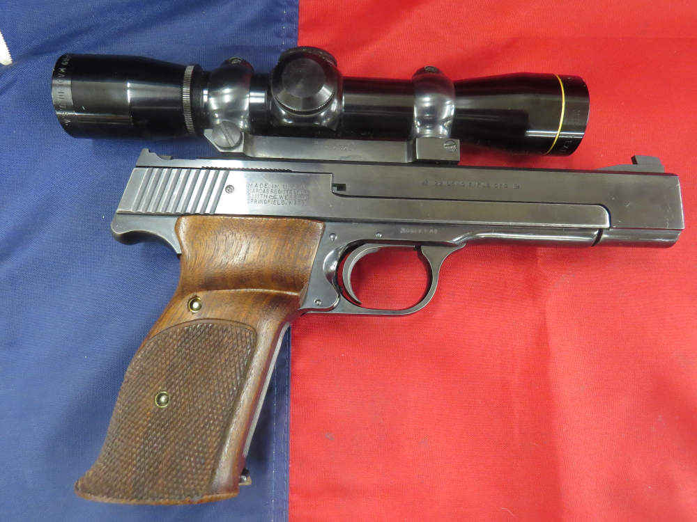Smith & Wesson Model 41 22LR Cocking Indicator -Leupold M8-4X EER Scope-img-1