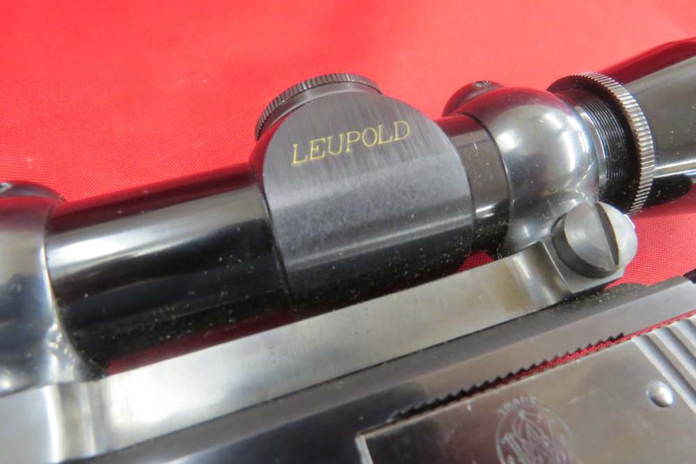 Smith & Wesson Model 41 22LR Cocking Indicator -Leupold M8-4X EER Scope-img-15